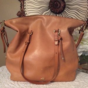 Brahmin DELANEY TOTE TAN CHARLESTON